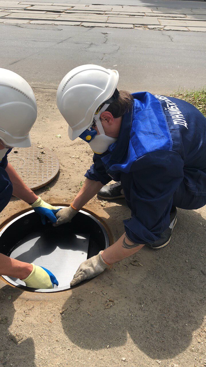 Фильтры воздушные под канализационный люк в Украине  