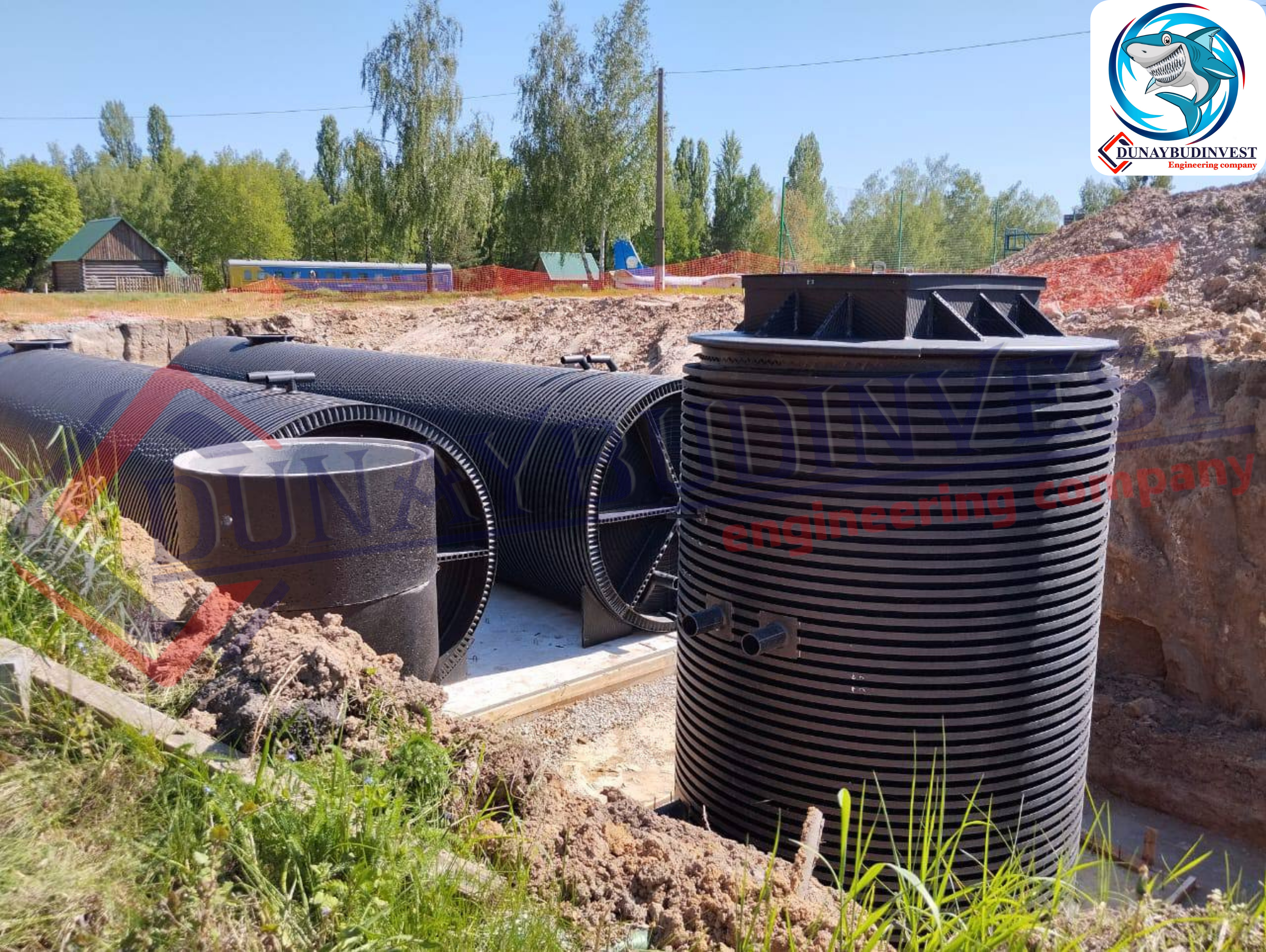 Подземные резервуары для воды производство в Украине - РЧВ, пож.резервуары