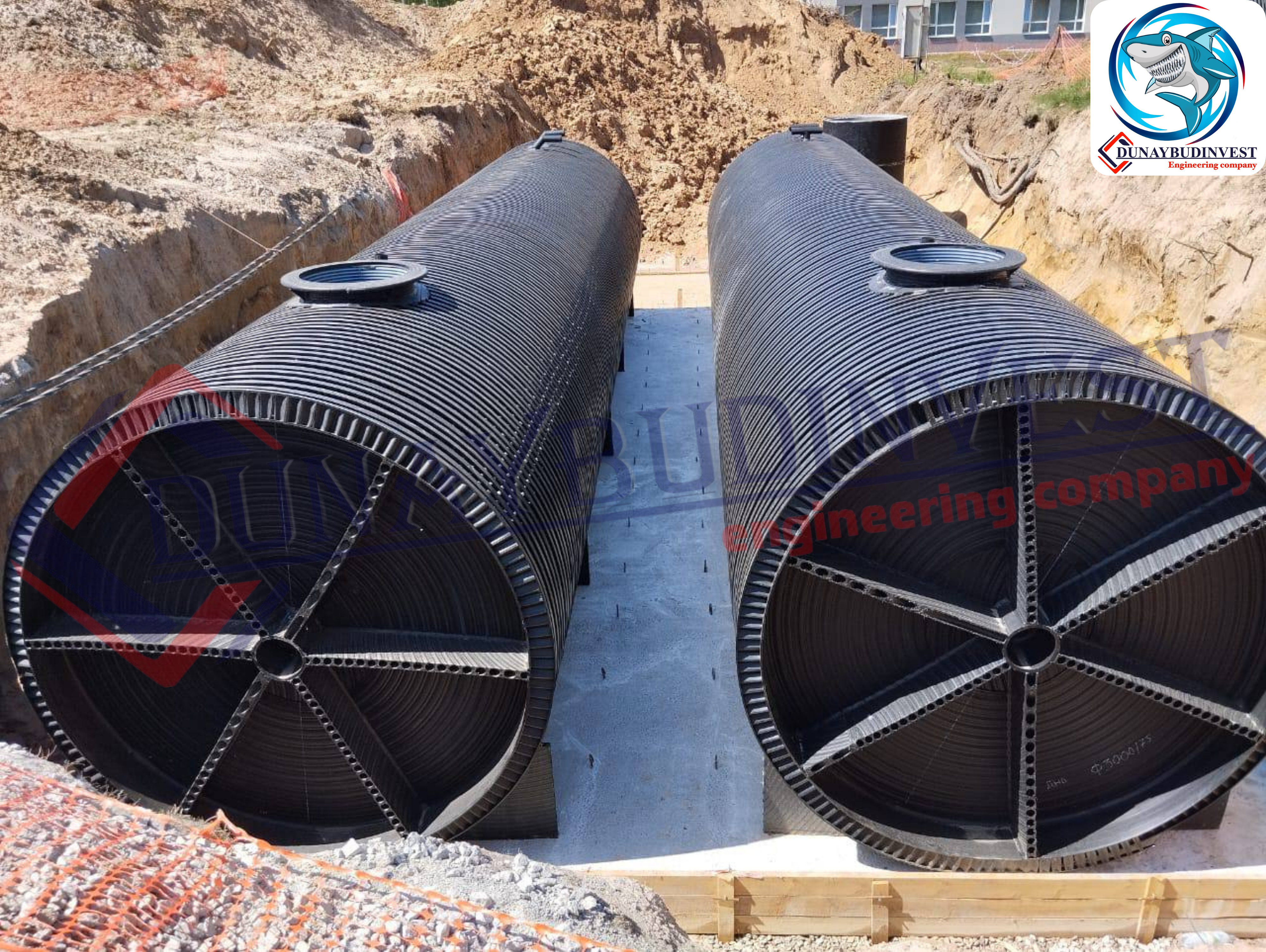 Подземные резервуары для воды производство в Украине - РЧВ, пожарные резервуары