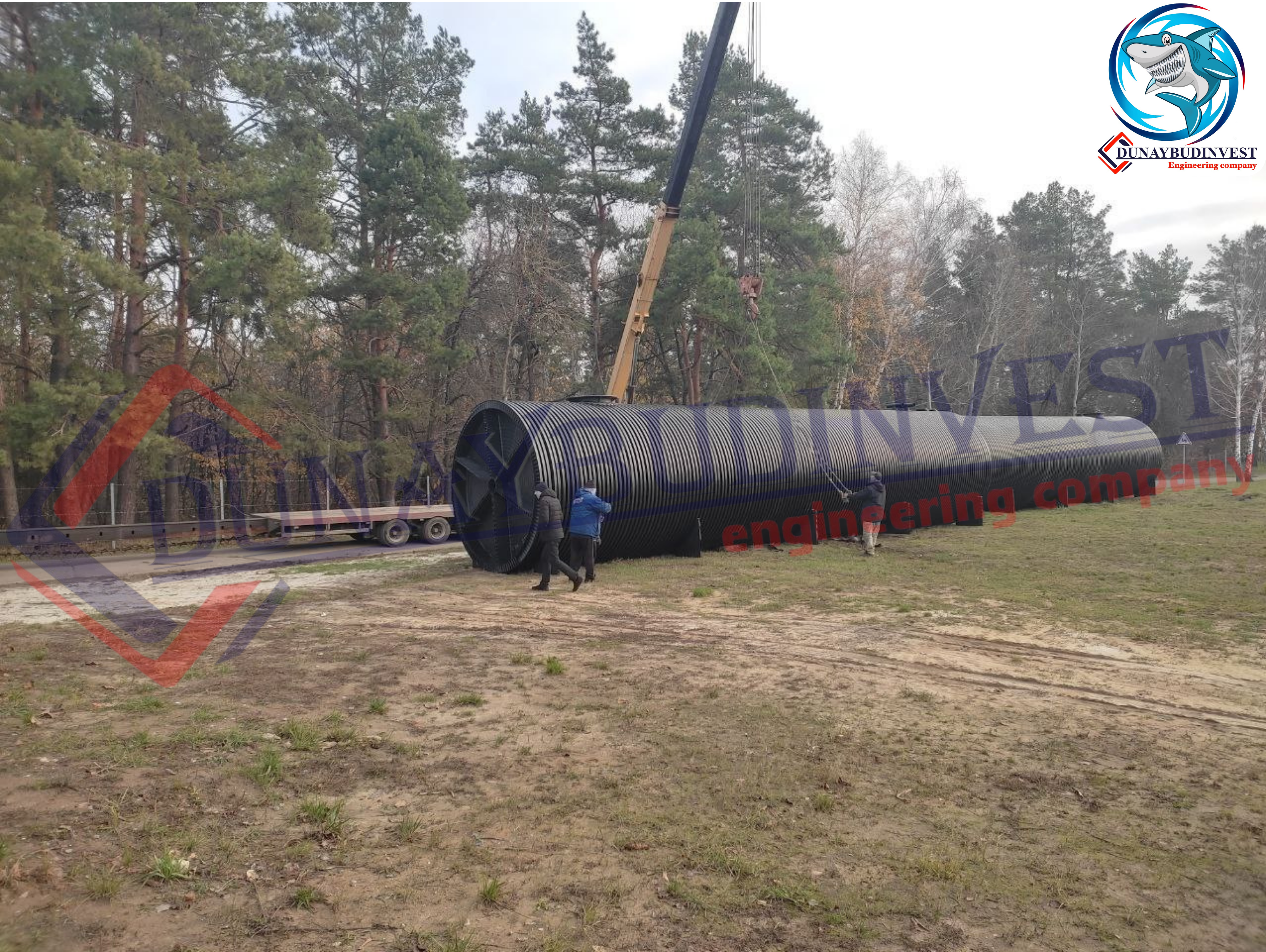 Подземные резервуары для воды производство в Украине - РЧВ 