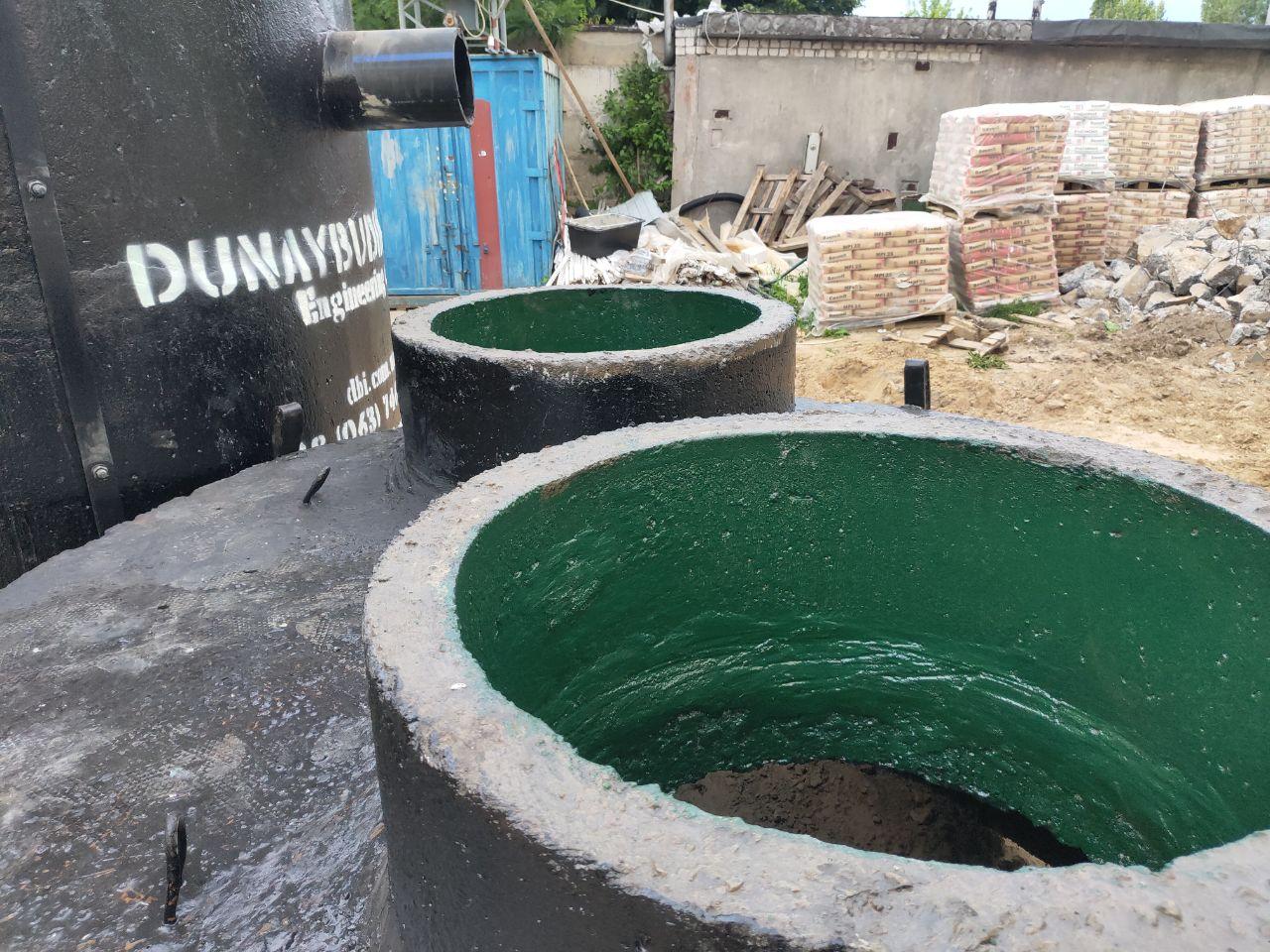 ПрАТ АК Київводоканал - Очисні споруди, очищення стічних вод нафтовловлювачем для очищення стічних вод з коалесцентним фільтром і шлам-камерою 